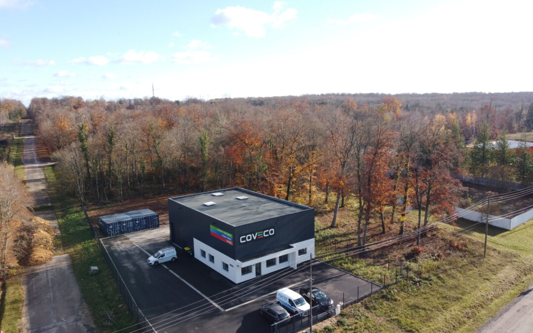 Notre nouveau bâtiment à Bois-de-Haye, entre Nancy et Toul